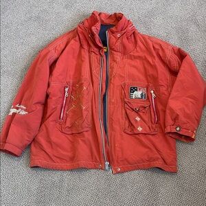 BOGNER Zip-Up Ski Jacket with Embroidered Details